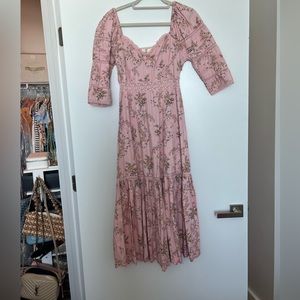 LoveShackFancy Midi Dress